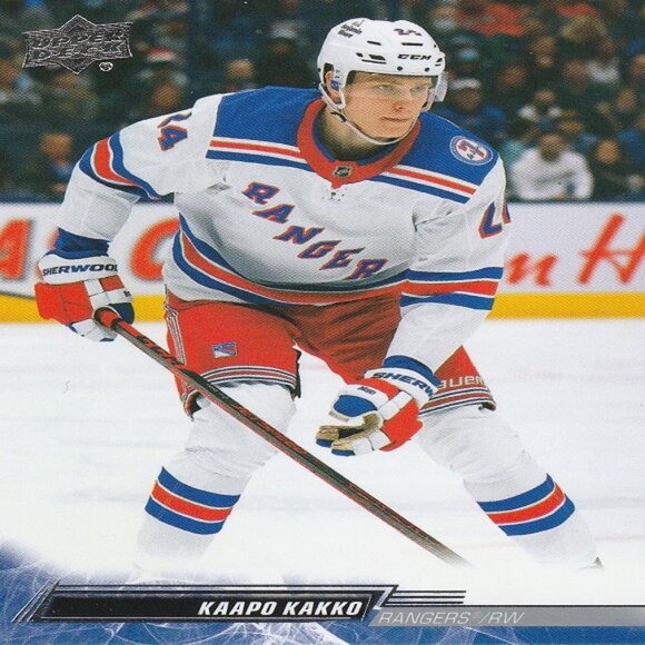 Kaapo Kakko New York Rangers Hockey Card Collection - 3 Card Set - Picture 3 of 4